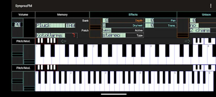 FM Synthesizer [SynprezFM II] android App screenshot 13